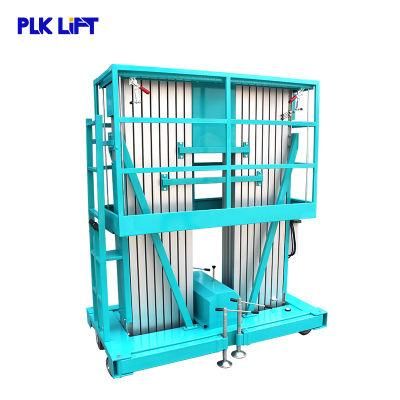6mtr 8mtr Dual Mast Aluminum Lift Table
