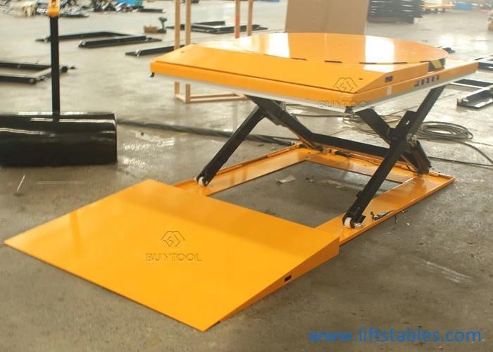 Rotaty Table Electric Lifting Platform