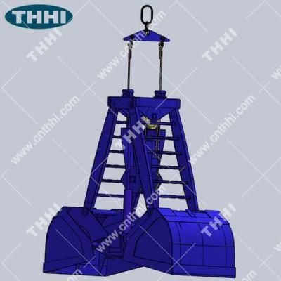 Crane Accessory Hydraulic Clamshell Grab Easily Dismantles