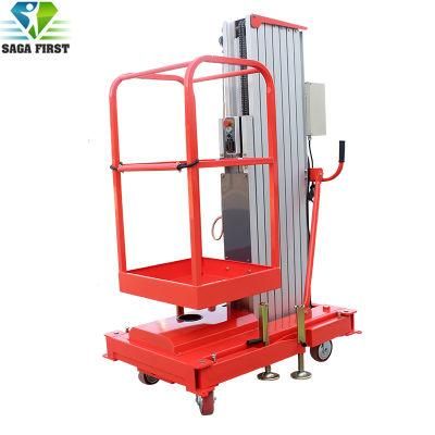 10m 130kg Aluminum Alloy Aerial Working Platform