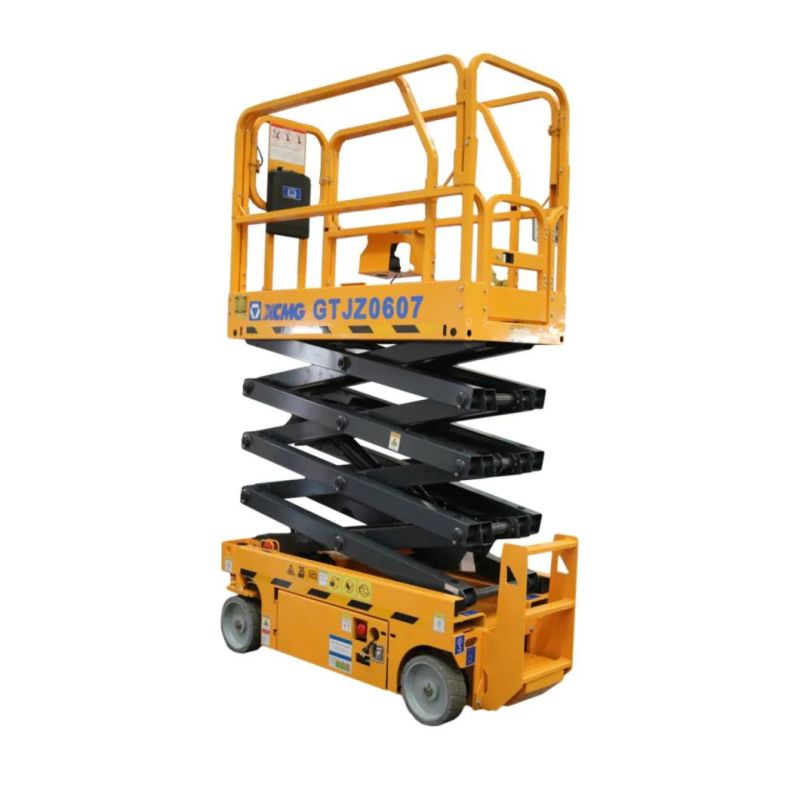 Hot Sale XCMG 8m Gtjz0607 Mobile Scissors Lift Aerial Work Platform for Sale