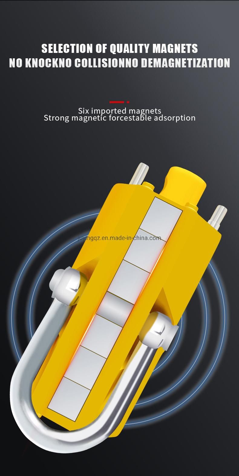 100kg 200kg 400kg 600kg 1000kg 2000kg Lifting Magnet Magnetic Crane Permanent Magnetic Lifter for Lifting Steel Sheet