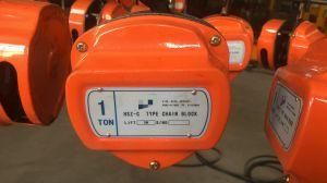 Good Quality Hsc Triangle Type Chain Block