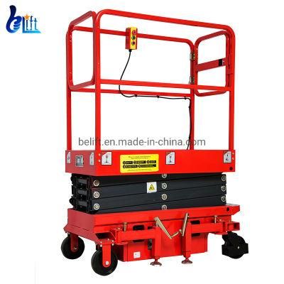 5m-7m Mini Hydraulic Aerial Construction Work Scissor Lift Platforms