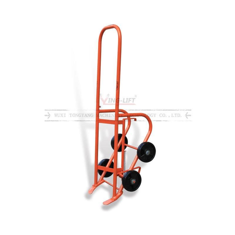 Loading Capacity 350kg Df20 Drum Cradle Transporter with U-Shaped Handle