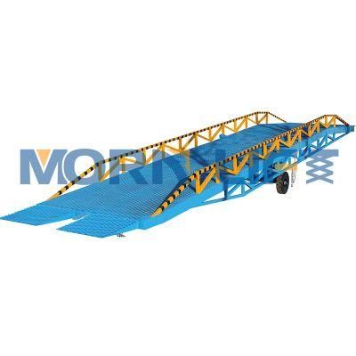 15 Ton Container Used Trailer Ramps Lift Table Hydraulic Loading Ramp