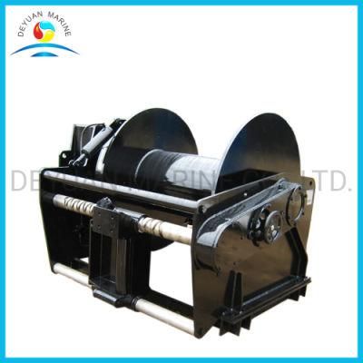 Marine Hydraulic Single Drum Towing Winch for Vessel