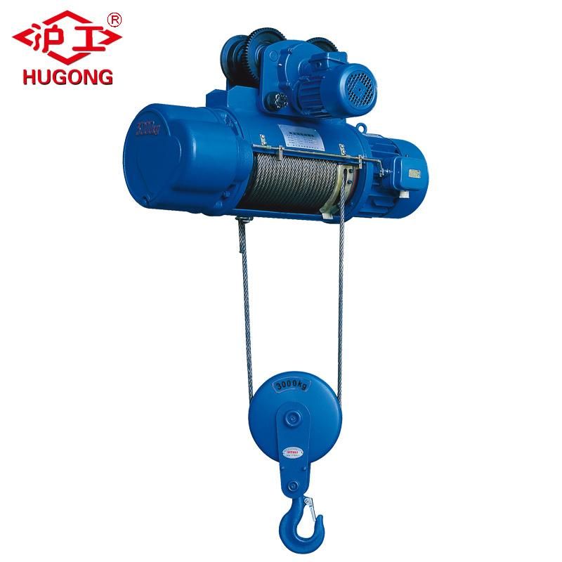 China Best Price Shanghai Wire Rope Electric Hoist Crane 5 Ton