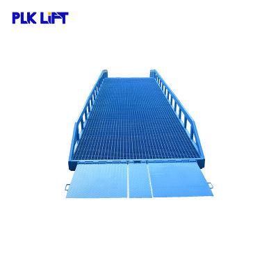 8-15t Hydraulic Movable Dock Ramp for Container Loading