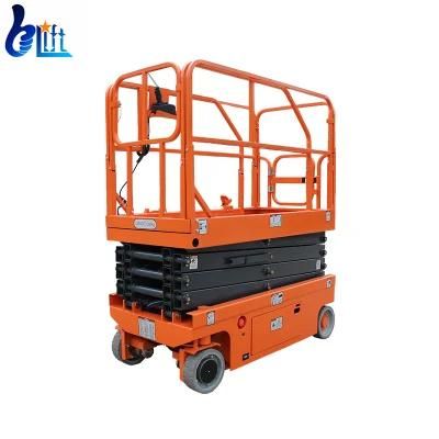 Electric Driven Self Propelled Scissor Lift Construction Lifter Mobile Scissor Lift Table