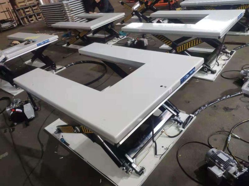 Factory Direct U-Type Stable Structure Lifting Cargo Hydraulic Lifter