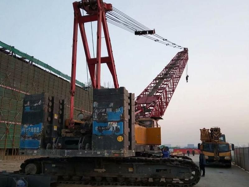 New 55 Ton Crawler Crane Scc550e