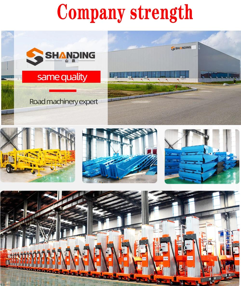 4-18m 500kg Hydraulic Mobile Vertical Explosion Proof 4 Wheels Scissor Lift Platform with CE ISO Certification