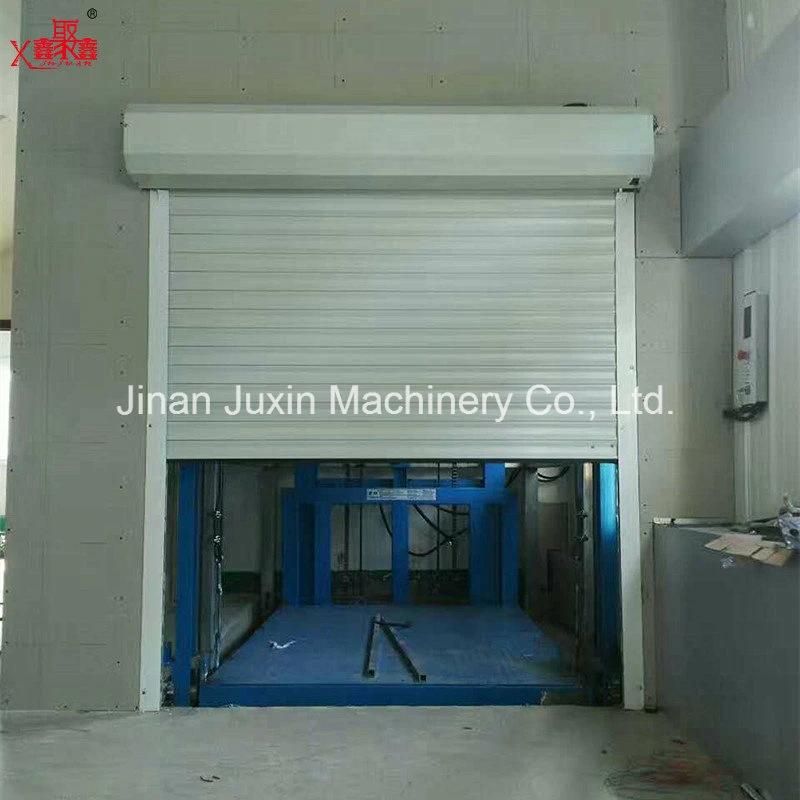 Hydraulic Residential Warehouse Vertical Guide Rail Cargo Lift /Goods Lift Price