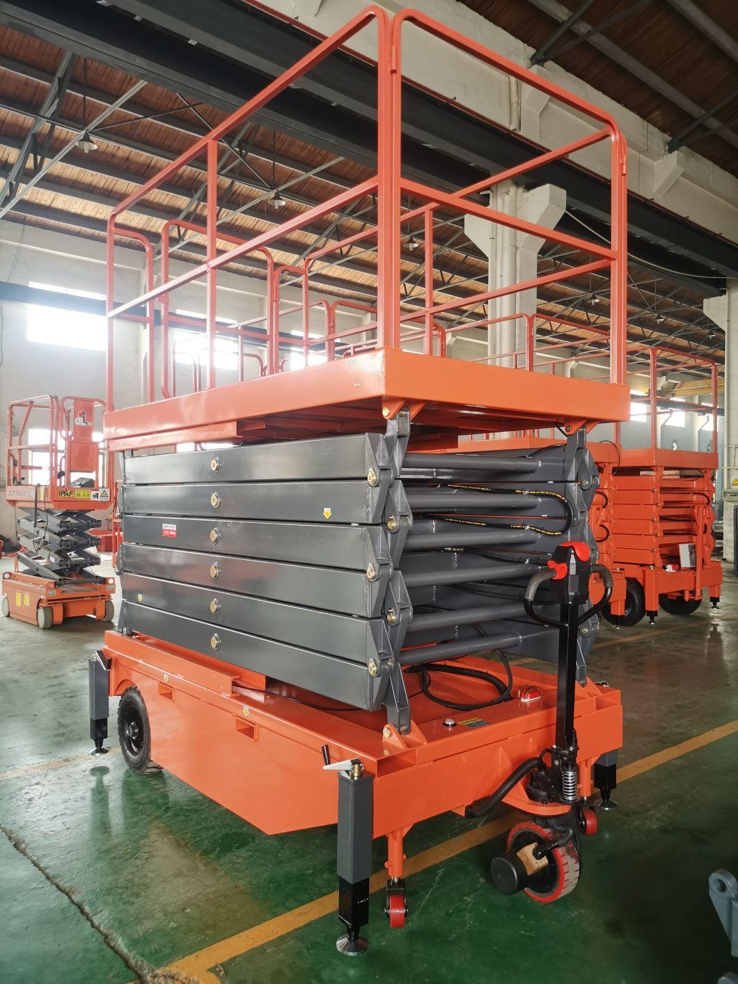 Daxlifter Full Electric Lifting 300-1000kg Capacity Mobile Equipment Scissor Lift