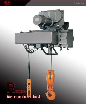 Low Price 2 Ton Electric Wire Rope Hoist with Trolley