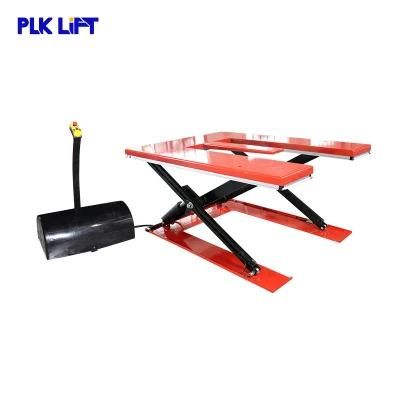 1000kg Electric Hydraulic Scissor Pallet Lift Table