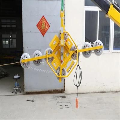 Glass Vacuum Lifter Is Used for Glass Installation in High-Rise Buildings