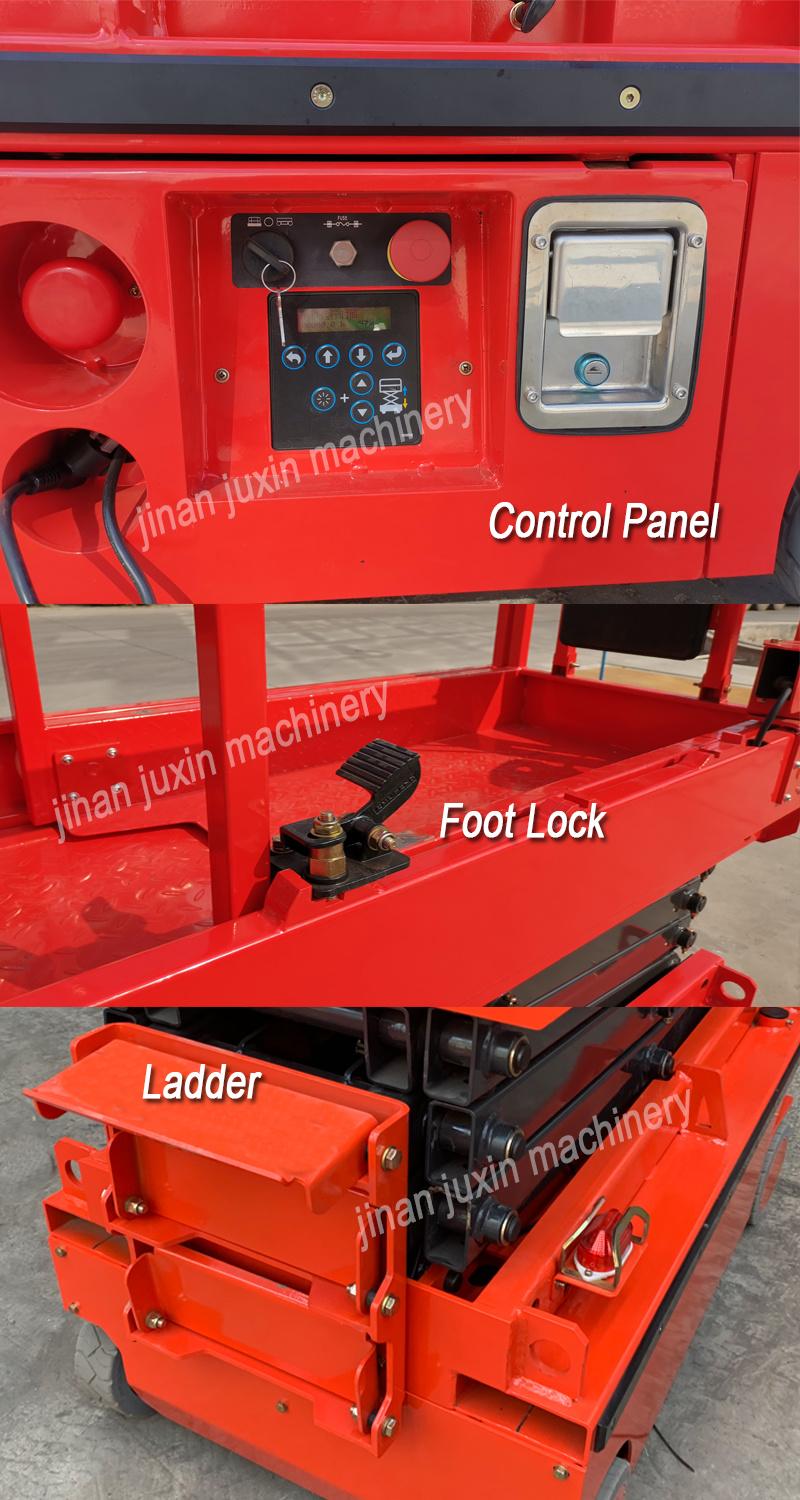 Hydraulic Scissor Lifting Equipment Hydraulic Battery Mobile Scissor Lift Platform
