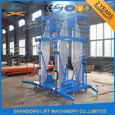 Aluminum Alloy Portable Electric Telescopic Man Lift