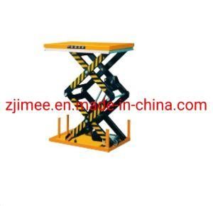 4000kg Stationary Scissor Lift Table with Dust Cover