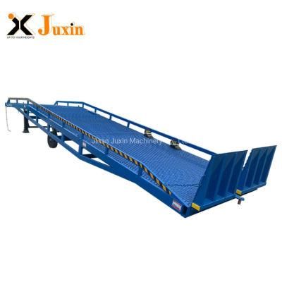 Top Quality Heavy Duty Mobile Yard Hydraulic Loading Ramp with Ce Certification