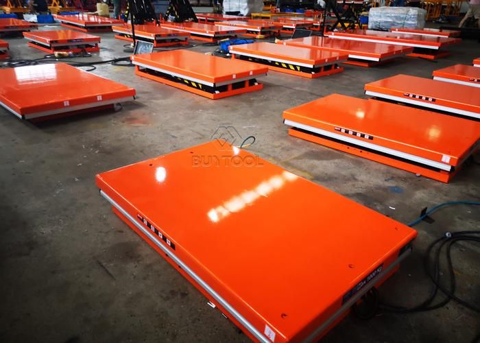 Electric Lift Table 4000lbs Capacity Table Size 51"X 33" Max Height 40"
