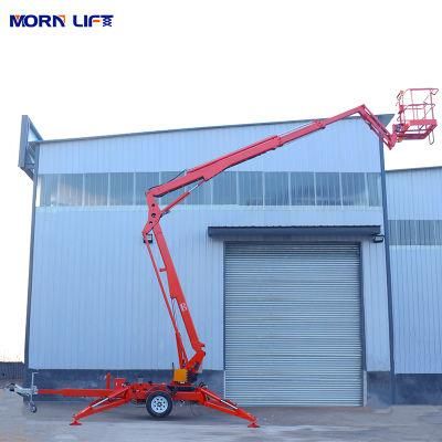 Shipboard Crane 10 M Cherry Picker 20m Towable Boom Lift 12m