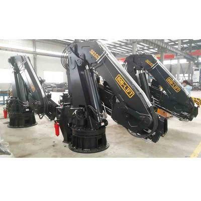 Manual Articulated Marine Deck Hydraulic Knuckle Telescopic Boom Crane Sq10za3t