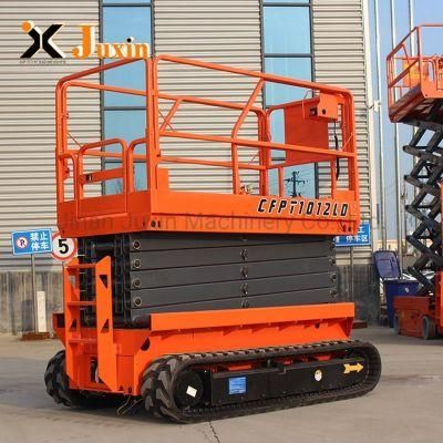 6m 8m 10m 12m Battery Powered Electric Hydraulic Scissor Lift Platform with En280 ISO