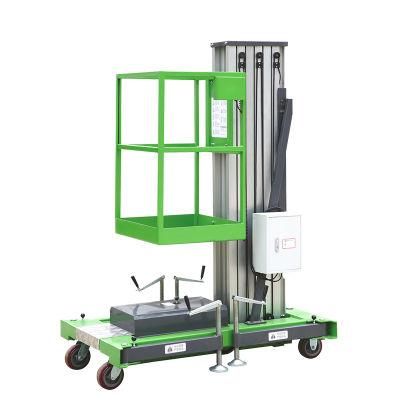 6m to 24m Aluminum Mast Hydraulic Aerial Lift Platform