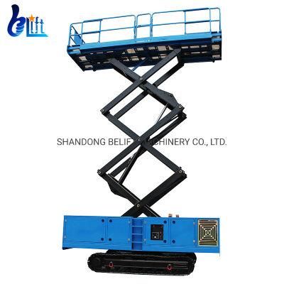 Self Propelled Crawler Scissor Construction Lift for Sale