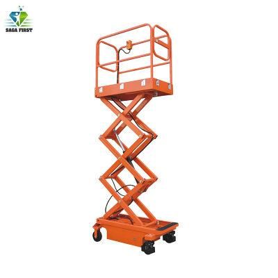 3m 4m Low Height Mini Small Electric Hydraulic Scissor Lift