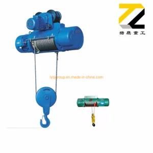 Pure Copper Motor 10 T Wire Rope Electric Hoist