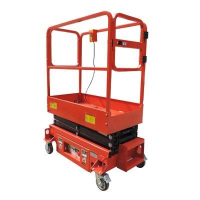 10 20m Skylift Movable Electric Table Scissor Lift with Tyres