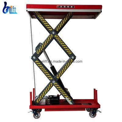 Industrial Electric Hydraulic Lifting Tools Movable Scissor Lift Table