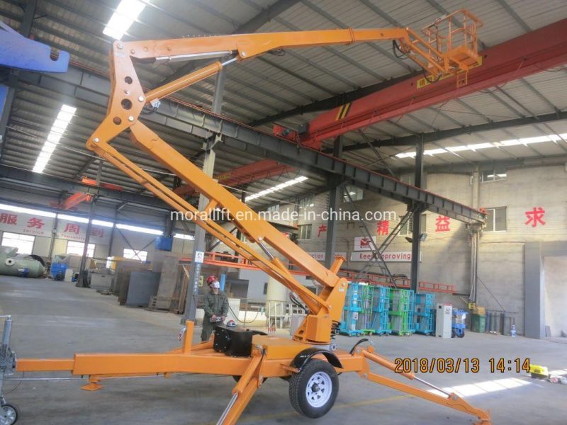 Trailer Mounted 360 Degree All-direction Articulated Electric Man Lifter
