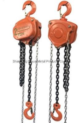 CE GS Certified Standard Lifting Hoist Manual Chain Block Kawasaki Ck Type Chain Pulley Block 3 Ton Hand-Chain Hoist