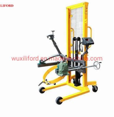 China Supplier 55 Gallon and 210L Hydraulic Oil Drum Lifter Dtacker Da450