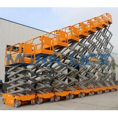 CE Approved 6m Morn China Platform Lifting Equipment Warehouse Scissor Man Lift OEM