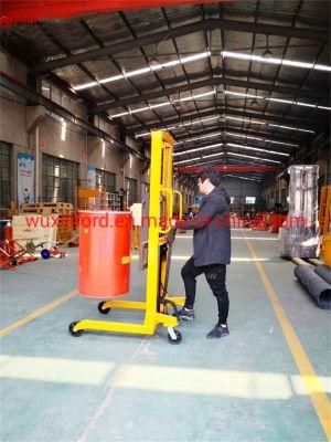 Capacity 400kg Hydraulic Drum Transporter with Scale Dt400A-1