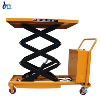 Customize Wheel Movable Scissor Electric Hydraulic Lift Table