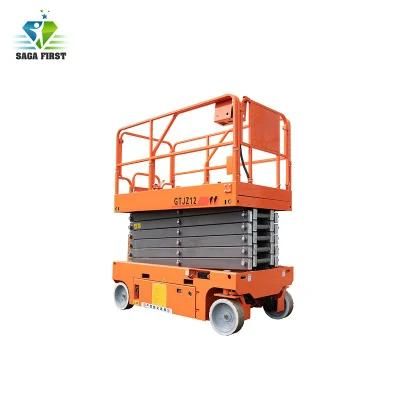 8m to 10m Small Selfdriven Hydraulic Electric Mobile Scissor Lift