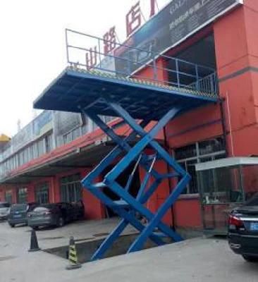 Goods/Cargo Lift- Customer Required Lift- 3m 2ton Hydraulic Scissor Lift