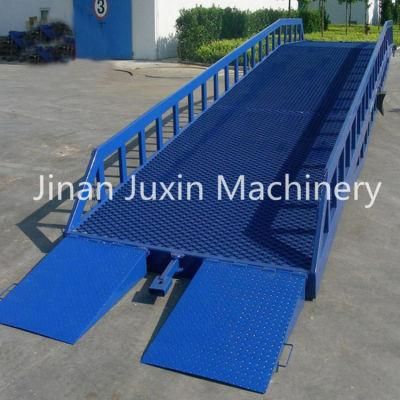 Hot Sale 6-15t Hydraulic Loading Dock Leveler with Adjustable Handle