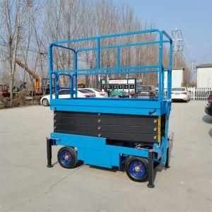 Battery Powered 220V Mobile Electric Mobile Scissor Lift