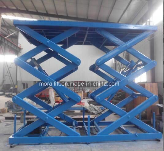Hydraulic Stationary Scissor Lift Elevator for Workshop