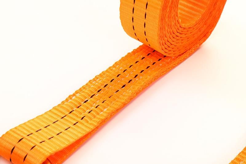 35mm 1.5" LC1000kg Cargo Lashing Belt Ratchet Tie Down Strap with Double J Hooks