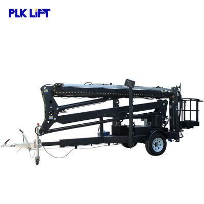 Towable Cherry Picker Air Conditioner Installation Lift