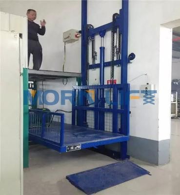 Hydraulic Guide Rail Vertical Lift